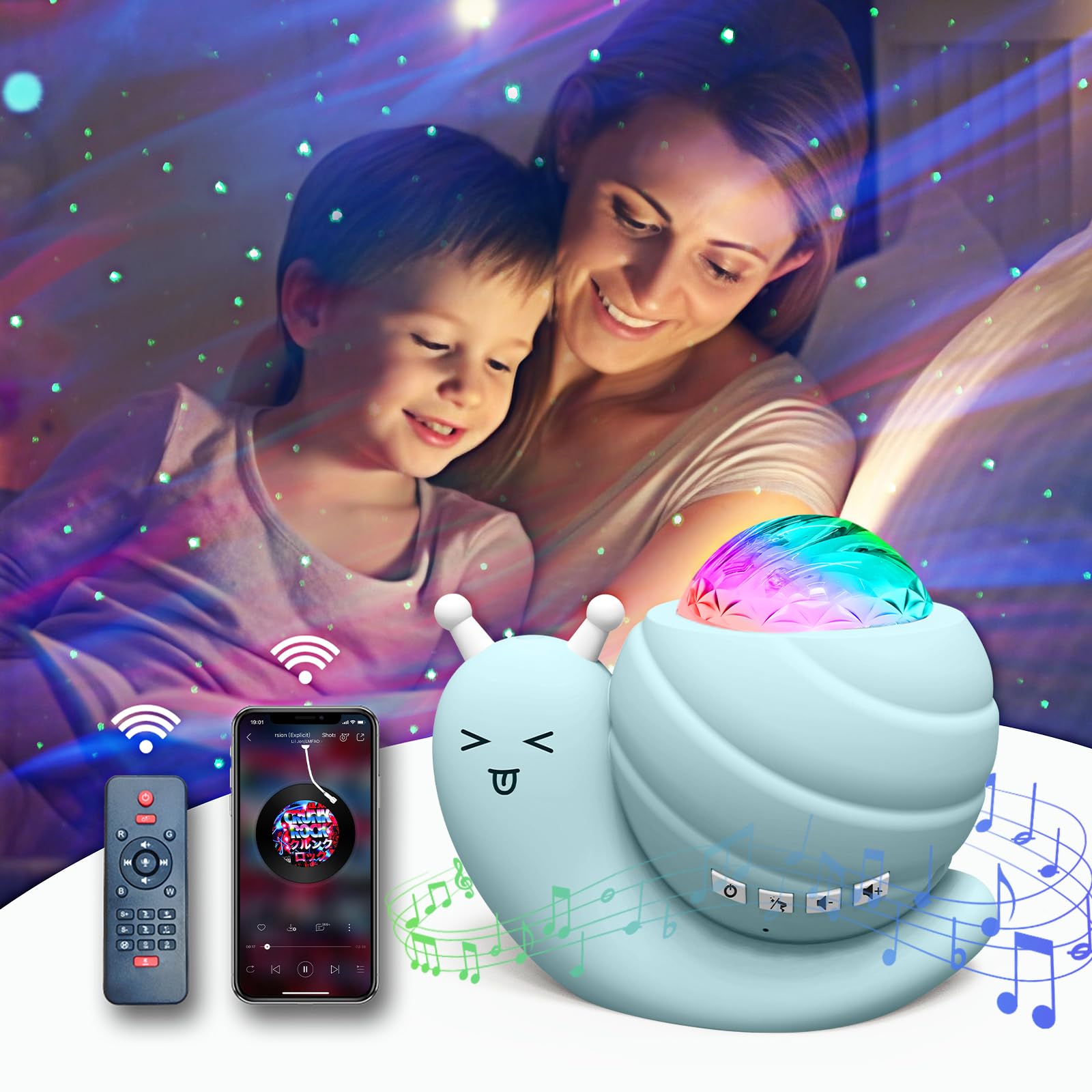 Amazon.com: Mycket Star Projector, Galaxy Projector Light, LED